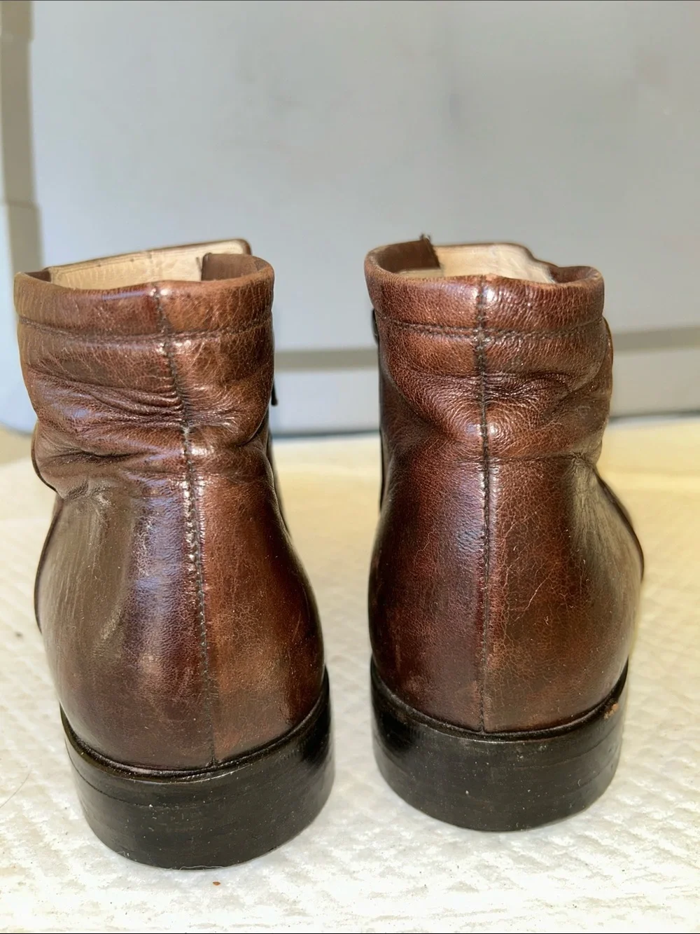 Bally Men's Brown Leather Chukka Boots